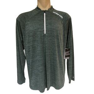 Colosseum Large Men’s Michigan State Spartans 1/4 Zip Pullover Top New